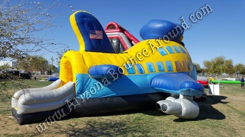 airplane bounce house rental Scottsdale